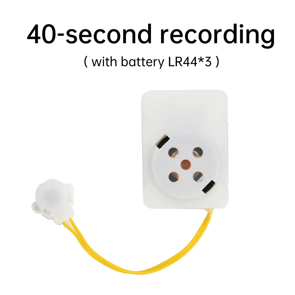 Sprachbox Für Stofftiere – Beschreibbares Soundmodul Mit Klarer Sprachaufnahme Für Plüschspielzeug, Persönliche Nachrichten &Amp; Diy-Projekte Sprachbox Für Stofftiere – Beschreibbares Soundmodul Mit Klarer Sprachaufnahme Für Plüschspielzeug, Persönliche Nachrichten &Amp; Diy-Projekte - Image 7