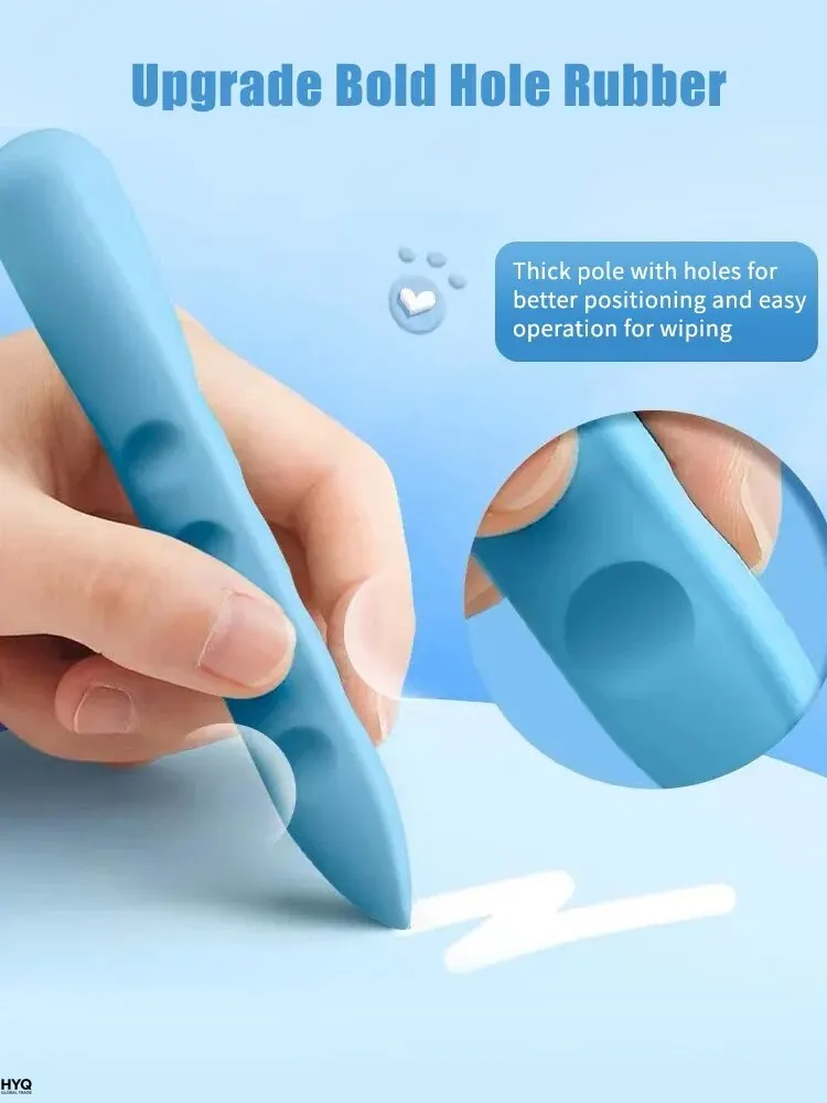 3 Stück/Box Löcher-Radiergummi Für Grundschüler, Keine Rückstände, Keine Krümel, Sauberer Radierstift, Bildhaut-Design, Übergroß, Kunst-Posen 3 Stück/Box Löcher-Radiergummi Für Grundschüler, Keine Rückstände, Keine Krümel, Sauberer Radierstift, Bildhaut-Design, Übergroß, Kunst-Posen - Image 5