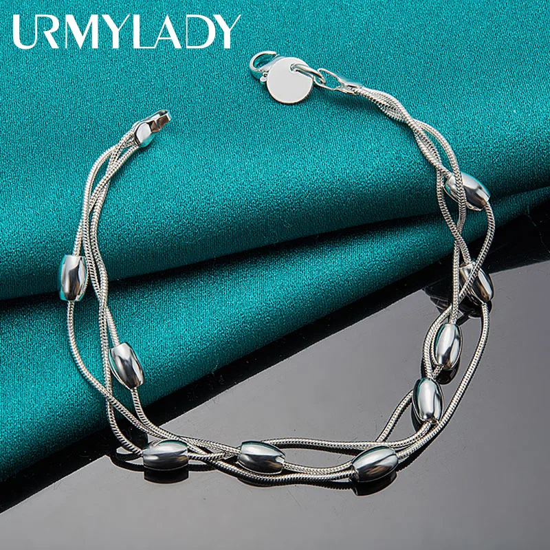 Armband Aus 925Er-Sterlingsilber, Modisches Designprodukt, Wunderschöner Schmuck, Hochwertige Armbandperle Für Damen, Damen, Hochzeit Armband Aus 925Er-Sterlingsilber, Modisches Designprodukt, Wunderschöner Schmuck, Hochwertige Armbandperle Für Damen, Damen, Hochzeit - Image 4