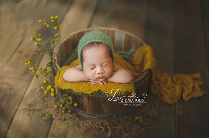 Newborn Photography Props Furniture Baby Photography Photo Shoot Vintage Posing Wood Bed Photograpghy Baskets Baby Souvenirs Newborn Photography Props Furniture Baby Photography Photo Shoot Vintage Posing Wood Bed Photograpghy Baskets Baby Souvenirs - Image 4
