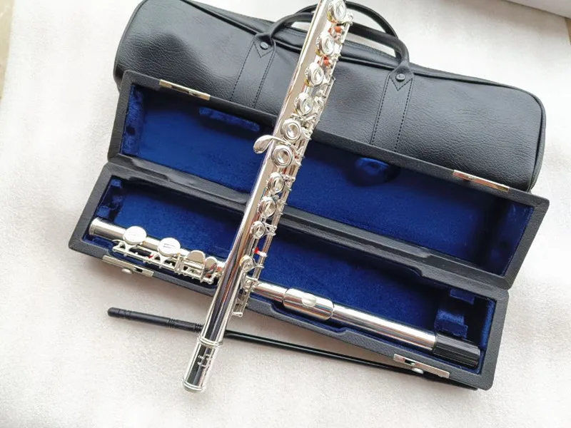 Yfl-211Sl Japan Versilberte Flöte, 16 Löcher, Geschlossen, C-Taste, Kupfernickel-Versilberung, Flauta-Transversal-Instrumenten Mit E-Tasten-Flöte Yfl-211Sl Japan Versilberte Flöte, 16 Löcher, Geschlossen, C-Taste, Kupfernickel-Versilberung, Flauta-Transversal-Instrumenten Mit E-Tasten-Flöte