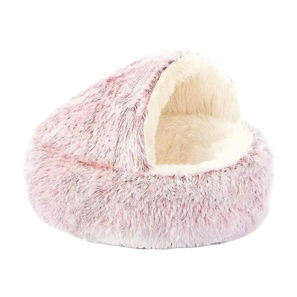 Winter Plush Pet Cat Bed Round Cat Cushion Cat House Warm Cats Basket Pet Sleep Bag Kitten Nest Kennel For Pet Dog Cats Winter Plush Pet Cat Bed Round Cat Cushion Cat House Warm Cats Basket Pet Sleep Bag Kitten Nest Kennel For Pet Dog Cats - Image 7