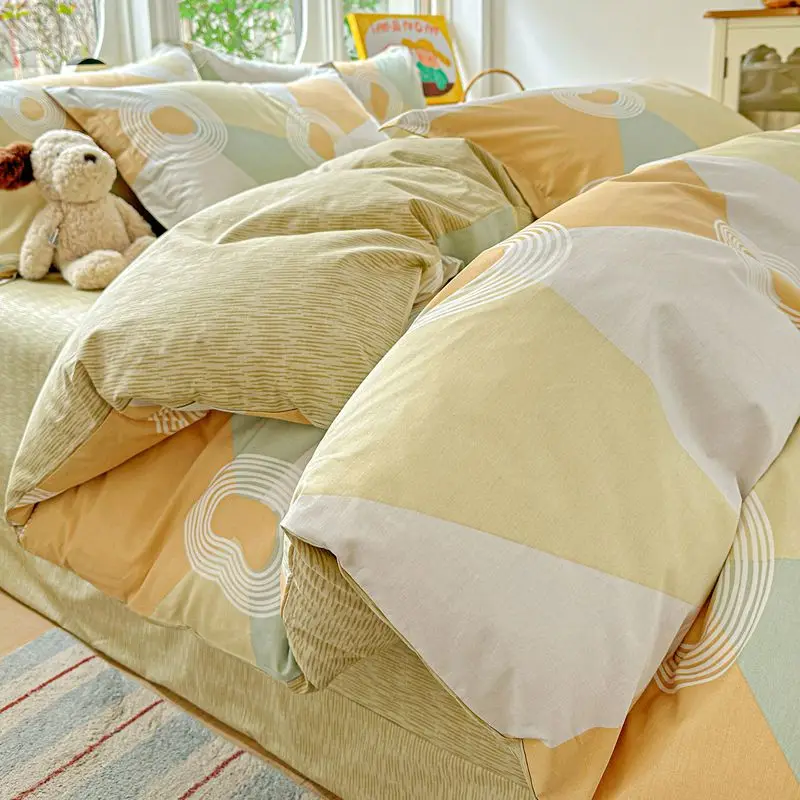 100% Cotton Bedding Set Duvet Set, Quilt Cover Pillow Sham, Wrinkle Free Machine Washable, All Season Comfort 240X220 100% Cotton Bedding Set Duvet Set, Quilt Cover Pillow Sham, Wrinkle Free Machine Washable, All Season Comfort 240X220 - Image 11