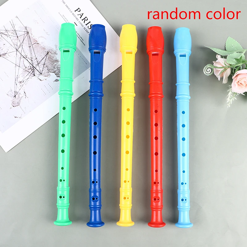 8 Löcher Kunststoff Recorder Lange Flöte Bläser Instrument Bunte Kinder Instrumente Geschenk Flöte 8 Löcher Kunststoff Recorder Lange Flöte Bläser Instrument Bunte Kinder Instrumente Geschenk Flöte