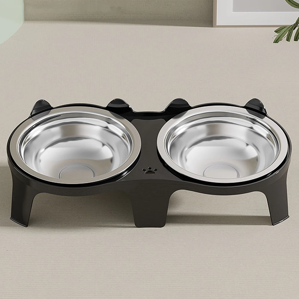 1Pc Stainless Steel Cat Food &Amp; Water Bowl With Anti-Tip Design Large Capacity Easy-Eat Design For Pet Dog Cat Feeding Food Bowl 1Pc Stainless Steel Cat Food &Amp; Water Bowl With Anti-Tip Design Large Capacity Easy-Eat Design For Pet Dog Cat Feeding Food Bowl - Image 7