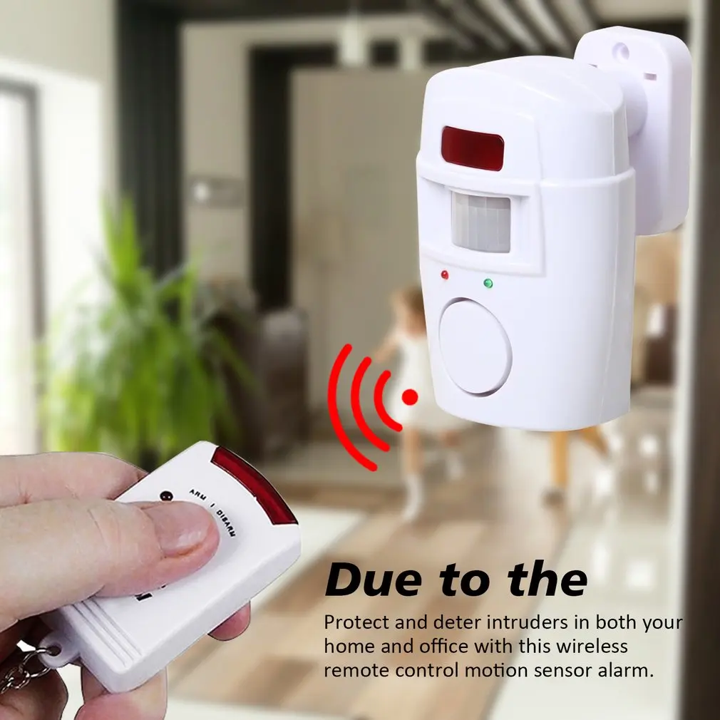 Kabelloser Bewegungsmelder Mit Alarm, Fernbedienung &Amp; Sicherheitssensor – Alarmsystem Für Innenbereich, Außenbereich, Haus &Amp; Garage Kabelloser Bewegungsmelder Mit Alarm, Fernbedienung &Amp; Sicherheitssensor – Alarmsystem Für Innenbereich, Außenbereich, Haus &Amp; Garage - Image 4