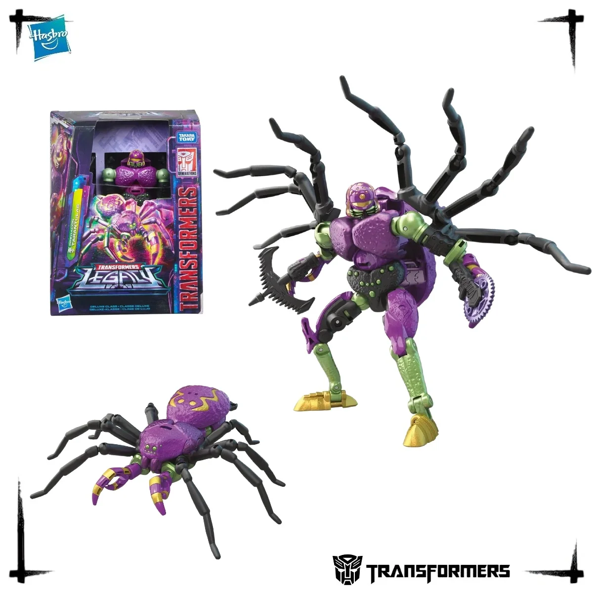 Hasbro Transformers Generations Legacy Deluxe Class Predacon Tarantulas Beast Wars Spider Transform Robot Figure Hasbro Transformers Generations Legacy Deluxe Class Predacon Tarantulas Beast Wars Spider Transform Robot Figure
