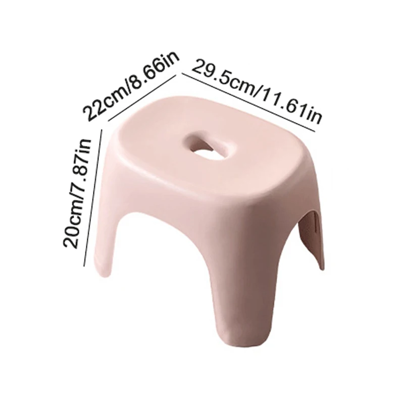 Bathroom Stools Shoe Stools Household Plastic Stool Thickened Stackable Small Benches Fishing Stool Children'S Low Stool Bathroom Stools Shoe Stools Household Plastic Stool Thickened Stackable Small Benches Fishing Stool Children'S Low Stool - Image 6