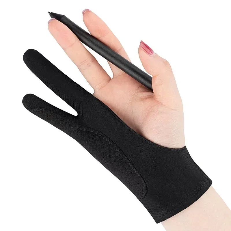 2-Finger-Anti-Touch-Handschuhe Für Ipad/Zeichentablett – Digitaler Kunsthandschuh Mit Glatter Nylonfaser | Verhindern Sie Verschmutzungen Auf Bildschirm Und Papier 2-Finger-Anti-Touch-Handschuhe Für Ipad/Zeichentablett – Digitaler Kunsthandschuh Mit Glatter Nylonfaser | Verhindern Sie Verschmutzungen Auf Bildschirm Und Papier - Image 7