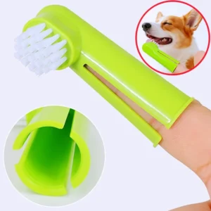 Hund Zahnbürste Set Haustier Zahnbürste 3PCS Hund Zähne Reinigung Finger Hunde Zahnbürsten Anzug Mundpflege Katze Zahnbürste Pet liefert