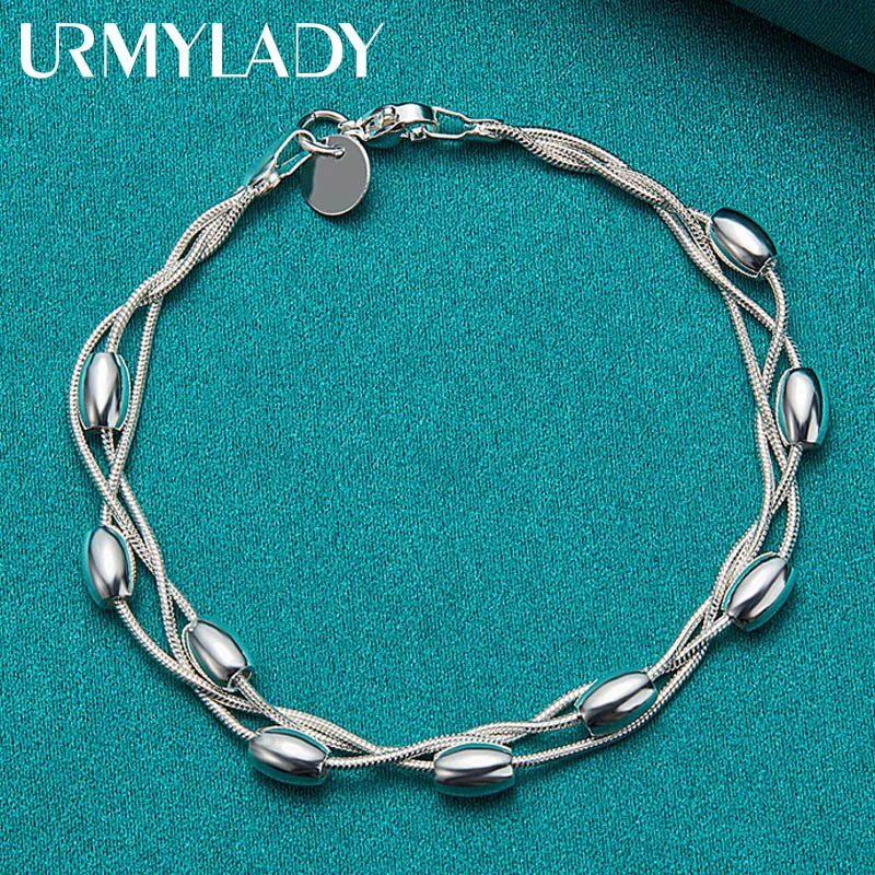 Armband Aus 925Er-Sterlingsilber, Modisches Designprodukt, Wunderschöner Schmuck, Hochwertige Armbandperle Für Damen, Damen, Hochzeit Armband Aus 925Er-Sterlingsilber, Modisches Designprodukt, Wunderschöner Schmuck, Hochwertige Armbandperle Für Damen, Damen, Hochzeit - Image 2