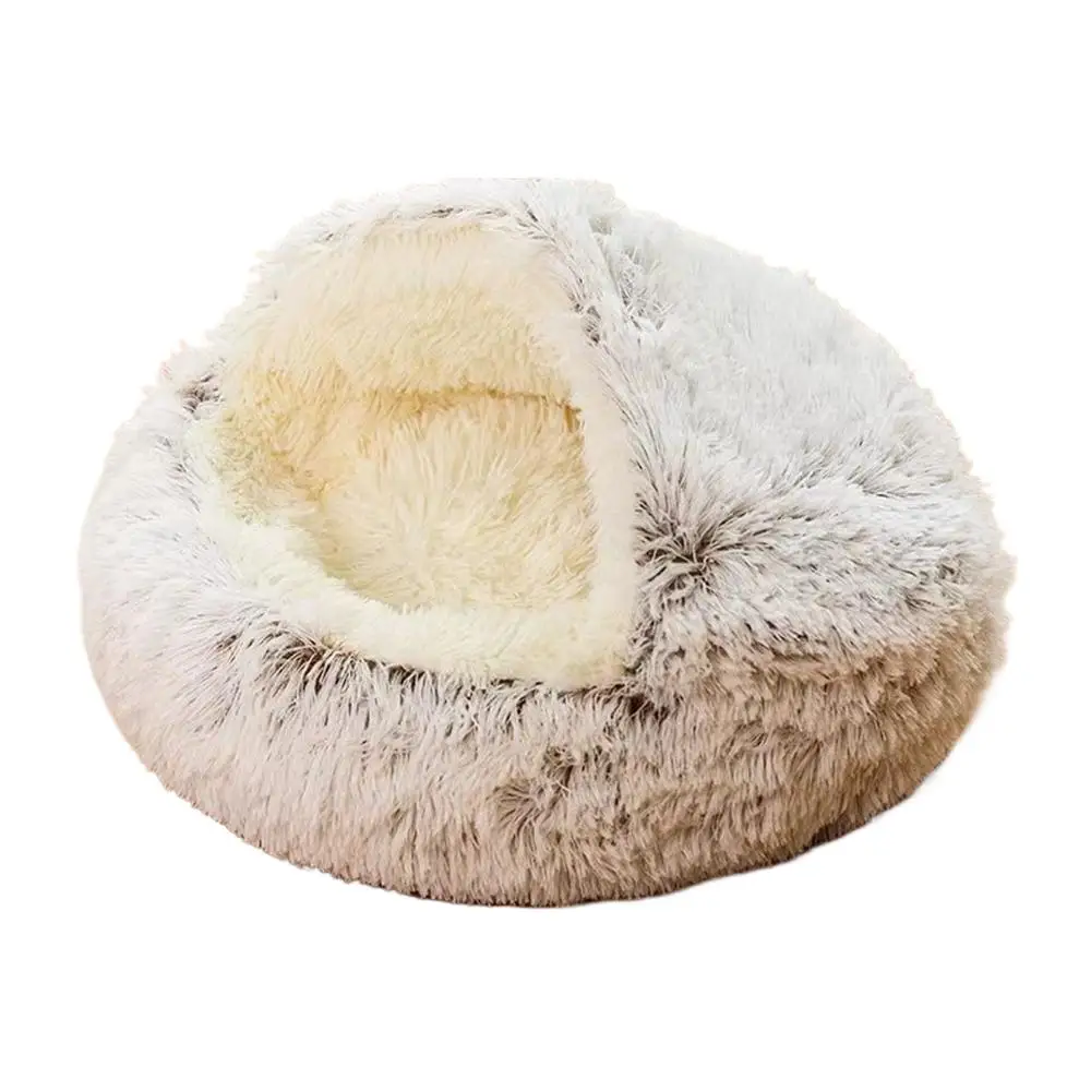Winter Plush Pet Cat Bed Round Cat Cushion Cat House Warm Cats Basket Pet Sleep Bag Kitten Nest Kennel For Pet Dog Cats Winter Plush Pet Cat Bed Round Cat Cushion Cat House Warm Cats Basket Pet Sleep Bag Kitten Nest Kennel For Pet Dog Cats - Image 9