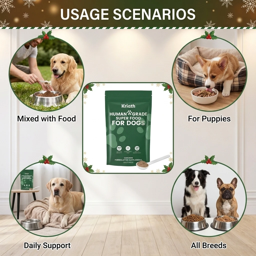 Hunde-Nahrungsergänzungsmittel Für Alle Hunderassen Einfache Aufnahme Tägliche Gesundheitsunterstützung Hunde-Nahrungsergänzungsmittel Für Alle Hunderassen Einfache Aufnahme Tägliche Gesundheitsunterstützung - Image 6