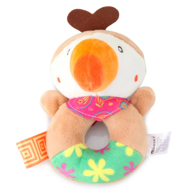 Baby Plush Rattle Cartoon Animals Crib Mobile Bed Bell Toys 0-12 Months Infant Toddler Early Educational Toy For Newborn Gifts Baby Plush Rattle Cartoon Animals Crib Mobile Bed Bell Toys 0-12 Months Infant Toddler Early Educational Toy For Newborn Gifts - Image 7