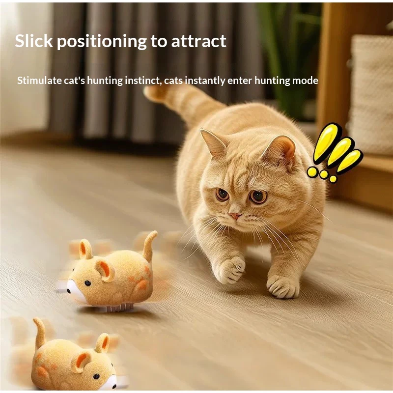 Elektrischer Hamster Simulator Für Katzen Zur Beschäftigung Und Bewegung Elektrischer Hamster Simulator Für Katzen Zur Beschäftigung Und Bewegung - Image 3