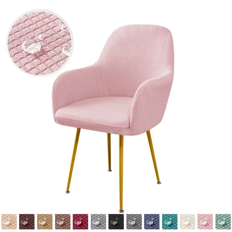 1Pc Polar Fleece High Arm Chair Covers Elastic Dining Armchair Seat Slipcovers Solid Color Spandex Chair Protector Home Decor 1Pc Polar Fleece High Arm Chair Covers Elastic Dining Armchair Seat Slipcovers Solid Color Spandex Chair Protector Home Decor - Image 8