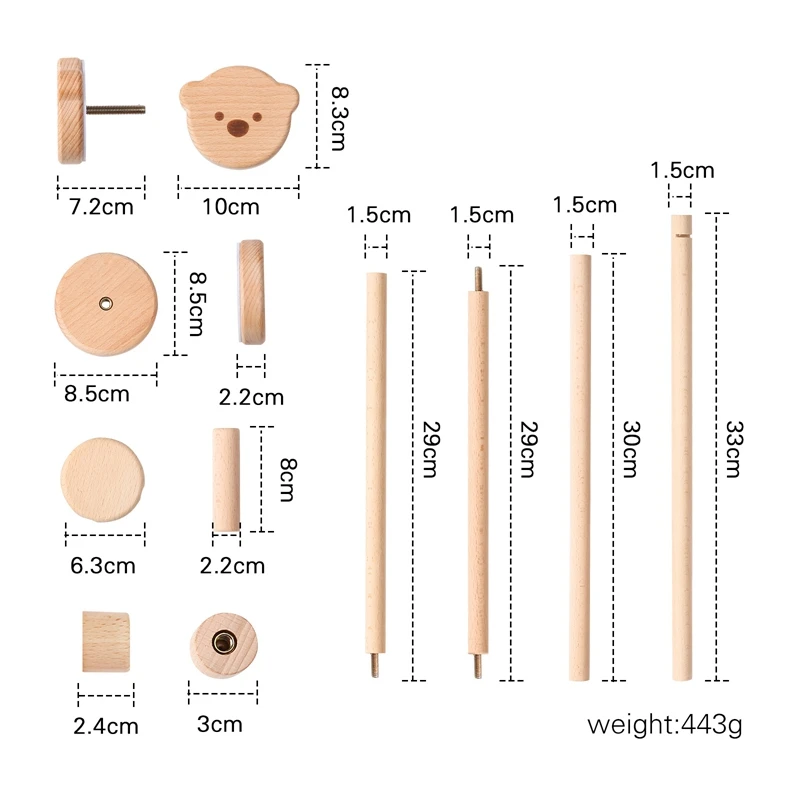Krippe Glocke Spielzeug Holz Halterung 0-12 Monate Neugeborenen Cartoon Runde Kleine Bär Mobile Hängen Rassel Halterung Baby Bett Glocke Halter Krippe Glocke Spielzeug Holz Halterung 0-12 Monate Neugeborenen Cartoon Runde Kleine Bär Mobile Hängen Rassel Halterung Baby Bett Glocke Halter – Bild 12