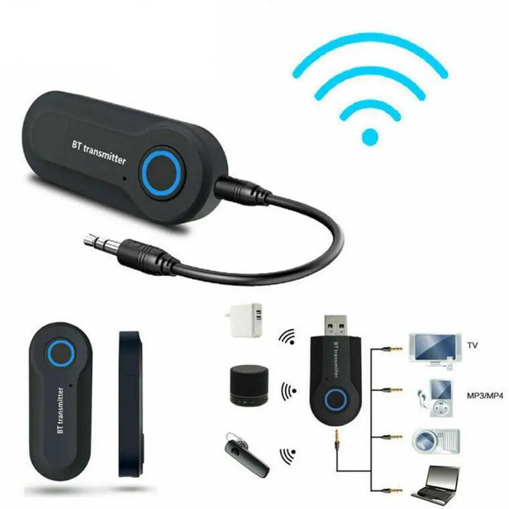 Bluetooth-Sender Mit 3,5-Mm-Buchse – Kabelloser Stereo-Audio-Adapter Für Pc, Tv, Kopfhörer &Amp; Lautsprecher Bluetooth-Sender Mit 3,5-Mm-Buchse – Kabelloser Stereo-Audio-Adapter Für Pc, Tv, Kopfhörer &Amp; Lautsprecher - Image 4