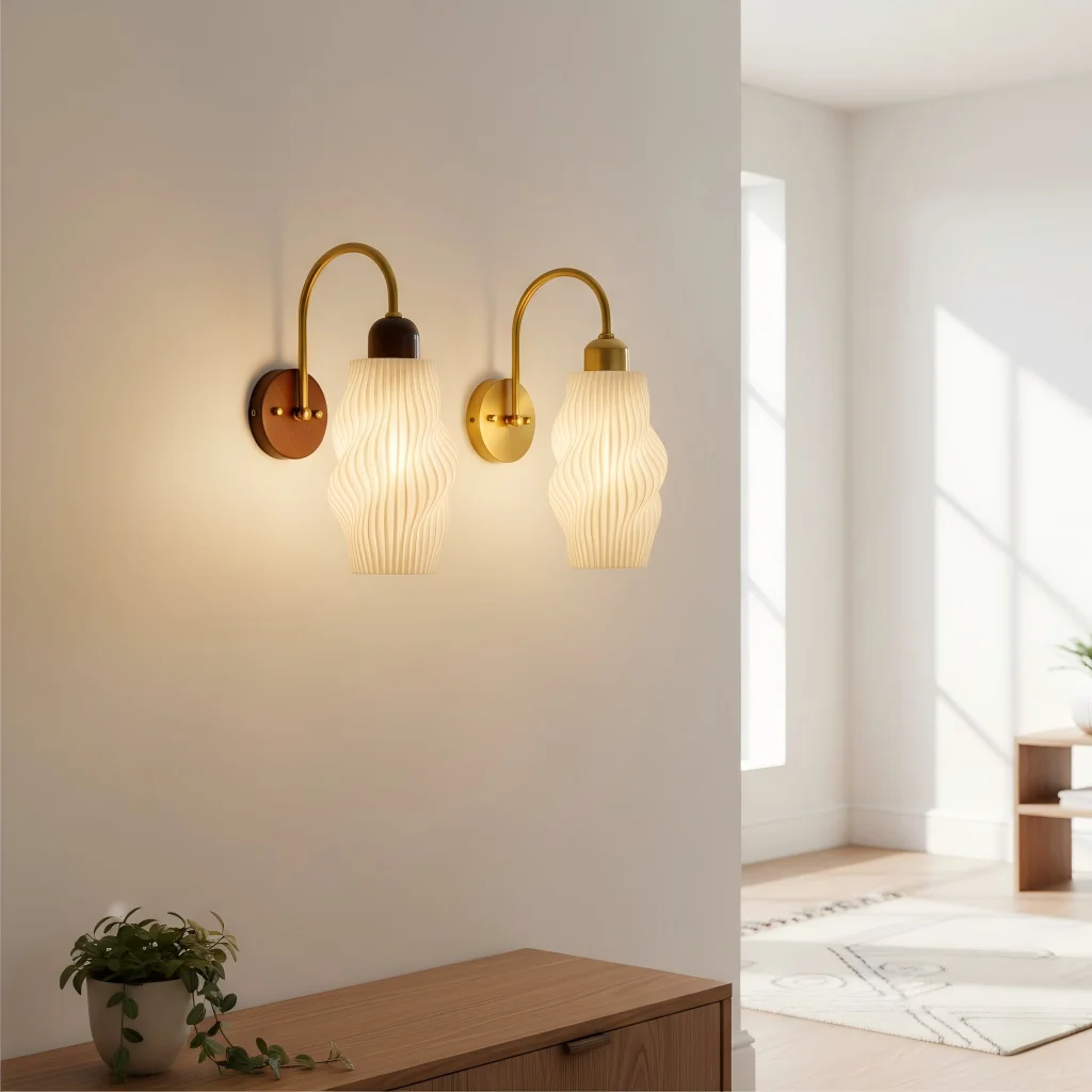 Led-Wandleuchte Für Wohnzimmer Und Schlafzimmer, Moderne, Einfache, Kreative Leuchte, Heimbeleuchtung, Pvc-Lampenschirm, Moderne Wandleuchte Led-Wandleuchte Für Wohnzimmer Und Schlafzimmer, Moderne, Einfache, Kreative Leuchte, Heimbeleuchtung, Pvc-Lampenschirm, Moderne Wandleuchte - Image 4