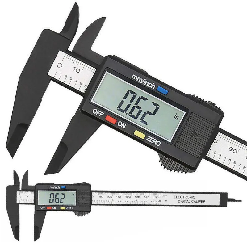 150Mm 100Mm Elektronischer Digitaler Messschieber Kohlefaser Zifferblatt Messschieber Mikrometer Messwerkzeug Digitales Lineal 150Mm 100Mm Elektronischer Digitaler Messschieber Kohlefaser Zifferblatt Messschieber Mikrometer Messwerkzeug Digitales Lineal