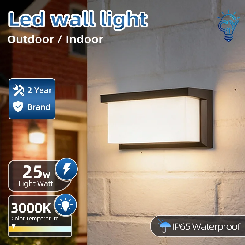 Led Outdoor Wand Licht Ip65 Wasserdichte Wand Lampe Led Außen Beleuchtung Veranda Lichter Für Balkon Haus Garten Licht Schlafzimmer 85-220V Led Outdoor Wand Licht Ip65 Wasserdichte Wand Lampe Led Außen Beleuchtung Veranda Lichter Für Balkon Haus Garten Licht Schlafzimmer 85-220V