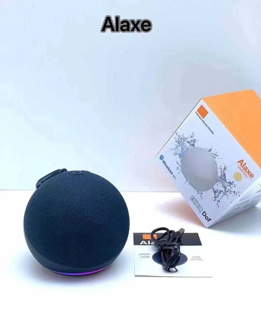 Kleiner Bluetooth-Lautsprecher Mit Rgb-Licht &Amp; Subwoofer – Kugelförmiger Mini-Lautsprecher Für Zuhause, Outdoor, Musik &Amp; Freizeit Kleiner Bluetooth-Lautsprecher Mit Rgb-Licht &Amp; Subwoofer – Kugelförmiger Mini-Lautsprecher Für Zuhause, Outdoor, Musik &Amp; Freizeit - Image 8