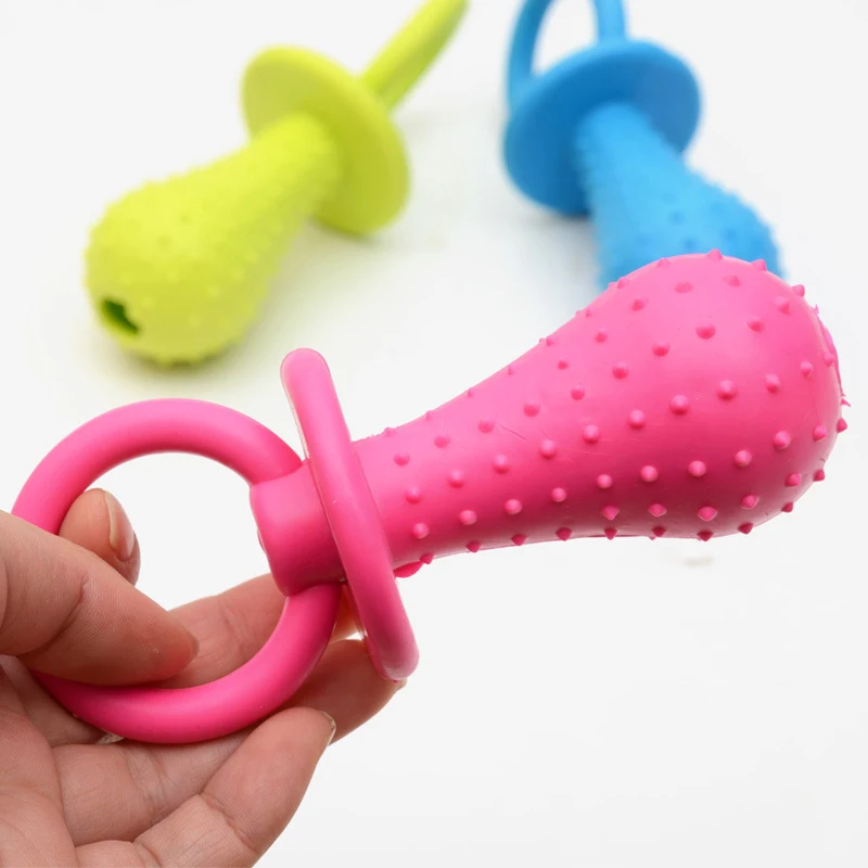 Haustier-Kauspielzeug, Weiches Gummi, Bissfest, Knochenform, Zähneknirschen, Kauspielzeug Für Kleine Hunde, Training, Heimtierbedarf Haustier-Kauspielzeug, Weiches Gummi, Bissfest, Knochenform, Zähneknirschen, Kauspielzeug Für Kleine Hunde, Training, Heimtierbedarf - Image 2