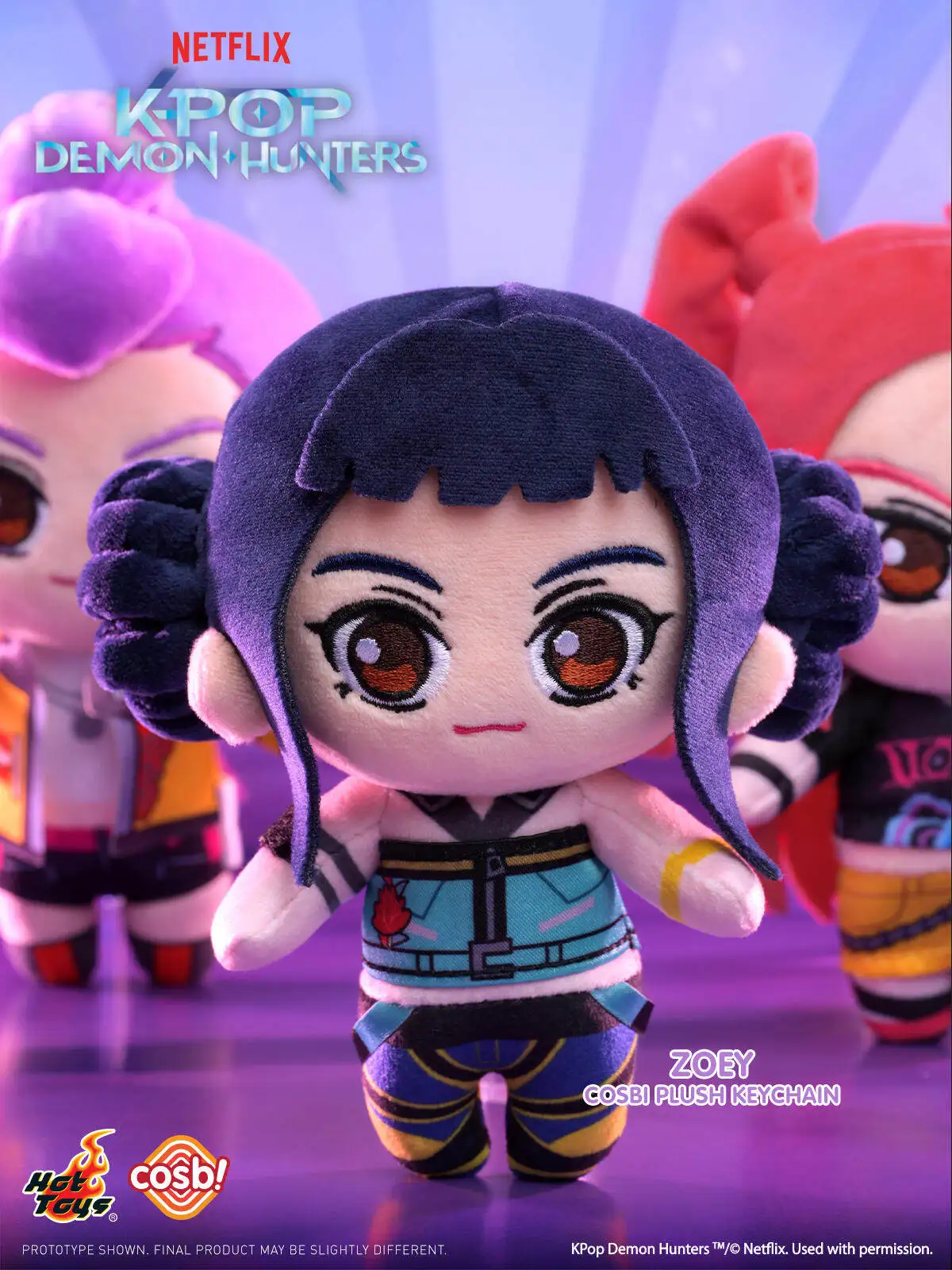 Hot Toys K-Pop Demon Hunters Cosbi Plüsch-Anhänger Blindbox Stofftierfigur Lumi Zoe Mila Qinyu Tiger Für Sammler-Fans Hot Toys K-Pop Demon Hunters Cosbi Plüsch-Anhänger Blindbox Stofftierfigur Lumi Zoe Mila Qinyu Tiger Für Sammler-Fans - Image 12