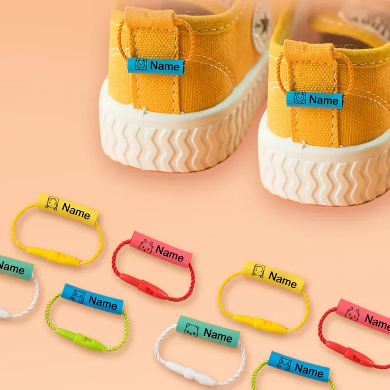 20 Stücke Baby Schuhe Schul Tasse Kleidung Name Aufkleber Wasserdichte Tag Seil Baby Name Ring Kinder Angepasst Name Label Anhänger 20 Stücke Baby Schuhe Schul Tasse Kleidung Name Aufkleber Wasserdichte Tag Seil Baby Name Ring Kinder Angepasst Name Label Anhänger