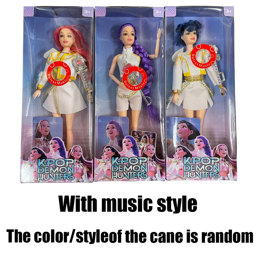 Heisser Verkauf 11-Teiliges Bewegliches Puppen-Set Diy Actionfiguren-Set Rumi Mira Zoey Anime-Film-Charaktere Sammlerstücke Geschenke Für Fans Heisser Verkauf 11-Teiliges Bewegliches Puppen-Set Diy Actionfiguren-Set Rumi Mira Zoey Anime-Film-Charaktere Sammlerstücke Geschenke Für Fans - Image 5