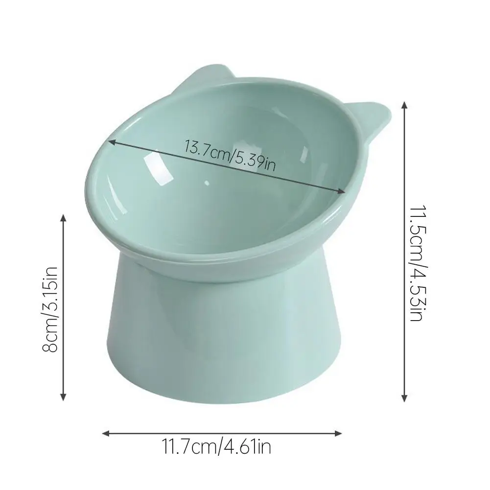 Tilted Cat Food Bowl Anti Vomiting Orthopedic Elevated Cat Dish Whisker Friendly Ceramic Pet Feeder For Small Pets Tilted Cat Food Bowl Anti Vomiting Orthopedic Elevated Cat Dish Whisker Friendly Ceramic Pet Feeder For Small Pets - Image 23