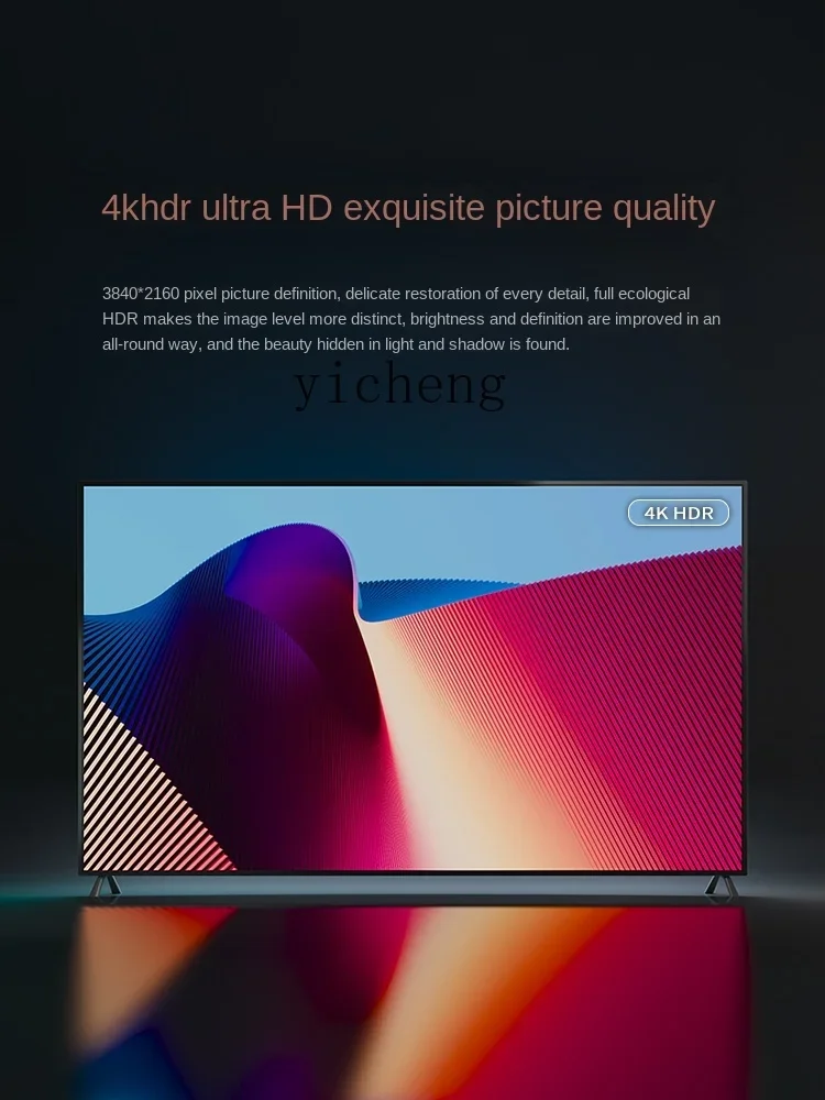 Smart-Tv 55 Zoll Netzwerk-Heimfernseher 85 Wlan Sprachsteuerung 75 Hd 4K65 Lcd-Bildschirm Smart-Tv 55 Zoll Netzwerk-Heimfernseher 85 Wlan Sprachsteuerung 75 Hd 4K65 Lcd-Bildschirm - Image 4