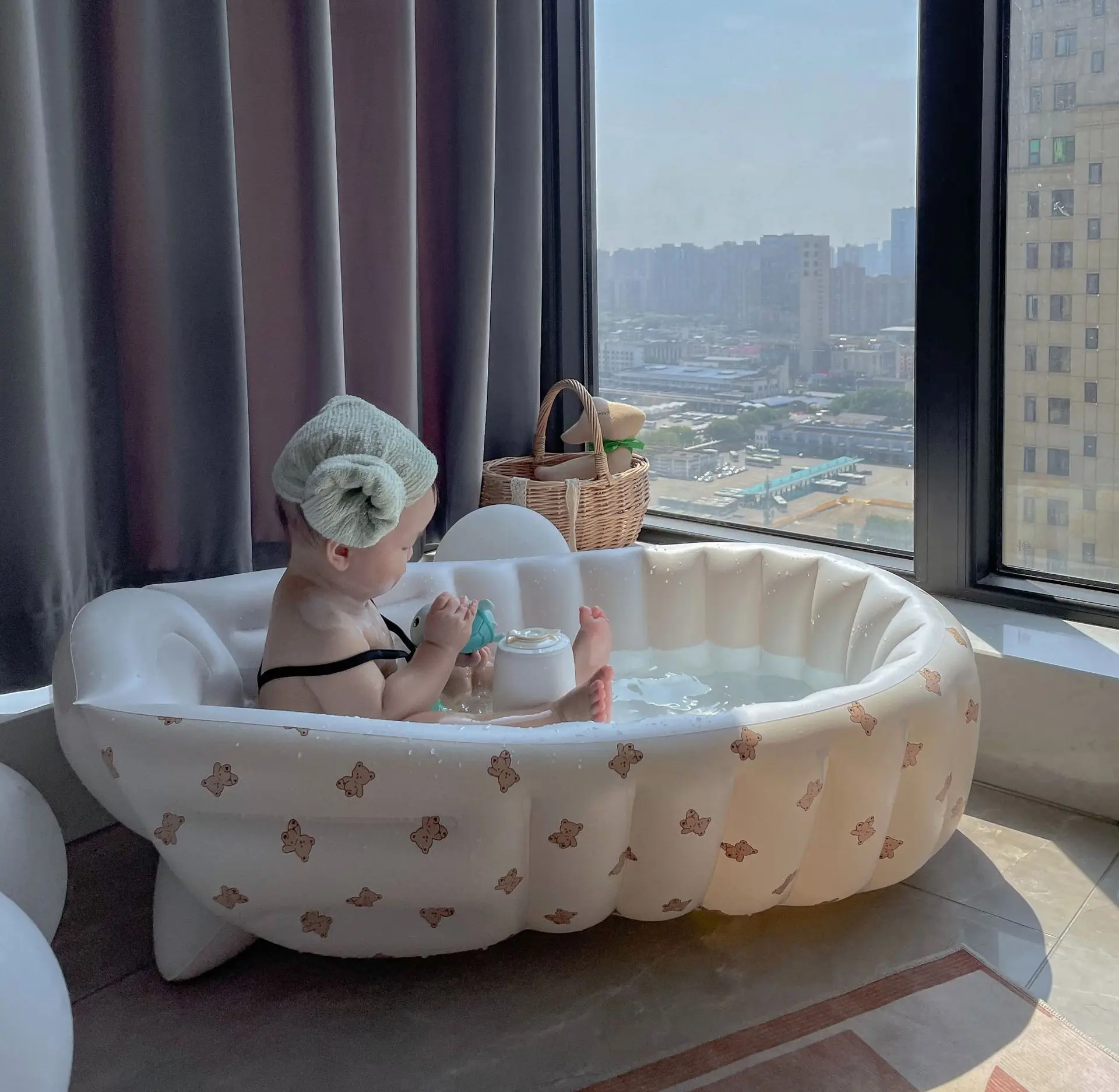 Animal Baby Swimming Bathtub Children'S Portable Outdoor Inflatable Pool Children'S Bathtub Newborn Swimming Pool Animal Baby Swimming Bathtub Children'S Portable Outdoor Inflatable Pool Children'S Bathtub Newborn Swimming Pool - Image 4