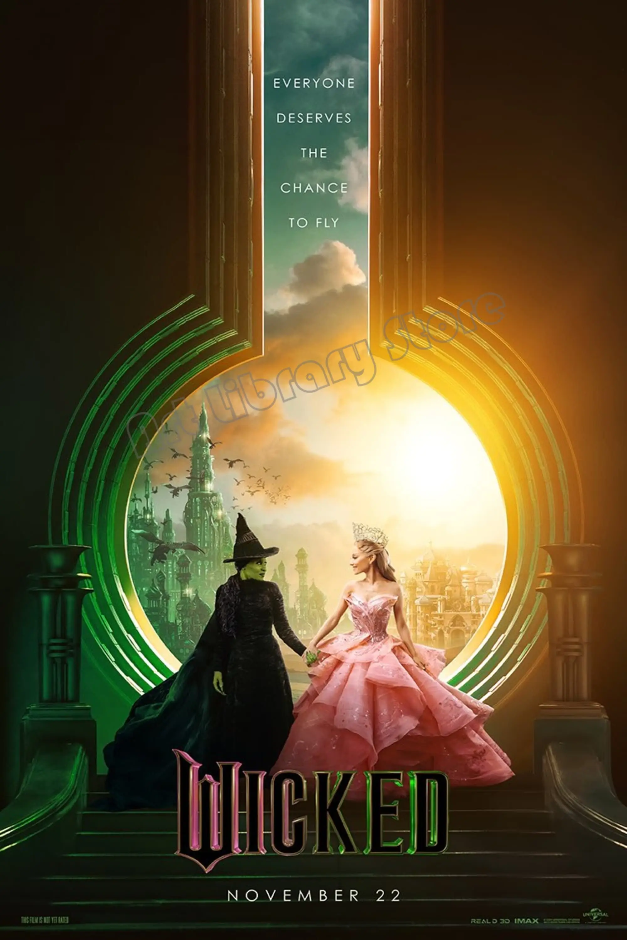2024 Musical Movie Wicked Classic Fantasy Film Poster Und Hd-Gedruckte Leinwand Malerei Wandkunst Bilder Home Interior Decor Geschenk 2024 Musical Movie Wicked Classic Fantasy Film Poster Und Hd-Gedruckte Leinwand Malerei Wandkunst Bilder Home Interior Decor Geschenk - Image 15