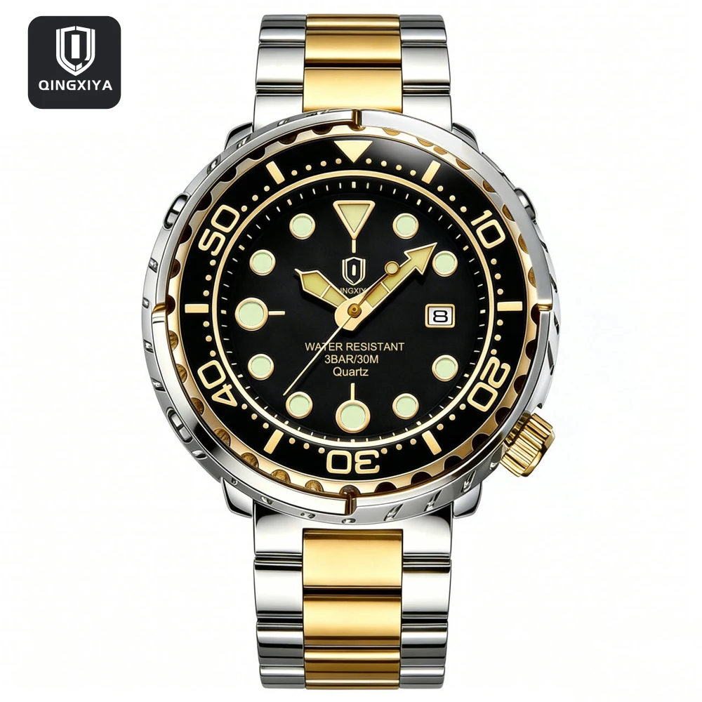 Neue Mode Uhr Männer Top Marke Luxus Wasserdichte Leucht Datum Uhr Sport Uhren Herren Quarz Armbanduhr Relogio Masculino Neue Mode Uhr Männer Top Marke Luxus Wasserdichte Leucht Datum Uhr Sport Uhren Herren Quarz Armbanduhr Relogio Masculino - Image 9