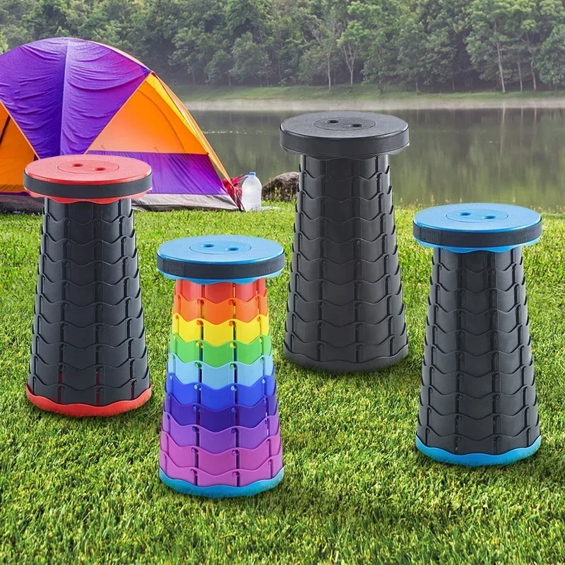 Foldable Telescoping Stool Portable Retractable Stool For Adults Upgraded Collapsible Folding Seats With Load Capacity Adults Foldable Telescoping Stool Portable Retractable Stool For Adults Upgraded Collapsible Folding Seats With Load Capacity Adults - Image 3
