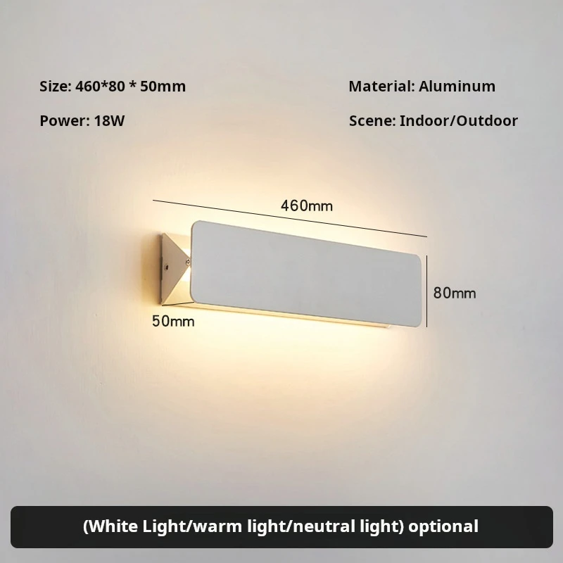 Indoor Led Wand Lampe Einstellbare Winkel Aluminium Legierung Wand Licht Hause Wohnzimmer Schlafzimmer Eitelkeit Spiegel Nachttisch Lichter Indoor Led Wand Lampe Einstellbare Winkel Aluminium Legierung Wand Licht Hause Wohnzimmer Schlafzimmer Eitelkeit Spiegel Nachttisch Lichter - Image 10