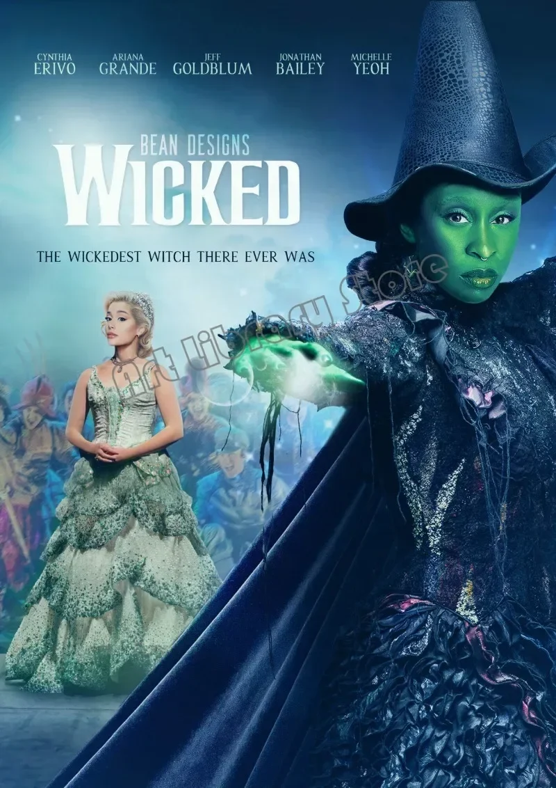 2024 Musical Movie Wicked Classic Fantasy Film Poster Und Hd-Gedruckte Leinwand Malerei Wandkunst Bilder Home Interior Decor Geschenk 2024 Musical Movie Wicked Classic Fantasy Film Poster Und Hd-Gedruckte Leinwand Malerei Wandkunst Bilder Home Interior Decor Geschenk - Image 24