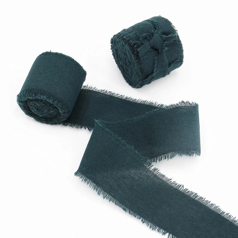 Reine Baumwolle Hand Zerrissene Rohkante Band Diy Geschenkbox Verpackung Grußkarte Dekoration Braut Hand Stick Blume Blume Krawatte Band Reine Baumwolle Hand Zerrissene Rohkante Band Diy Geschenkbox Verpackung Grußkarte Dekoration Braut Hand Stick Blume Blume Krawatte Band - Image 19