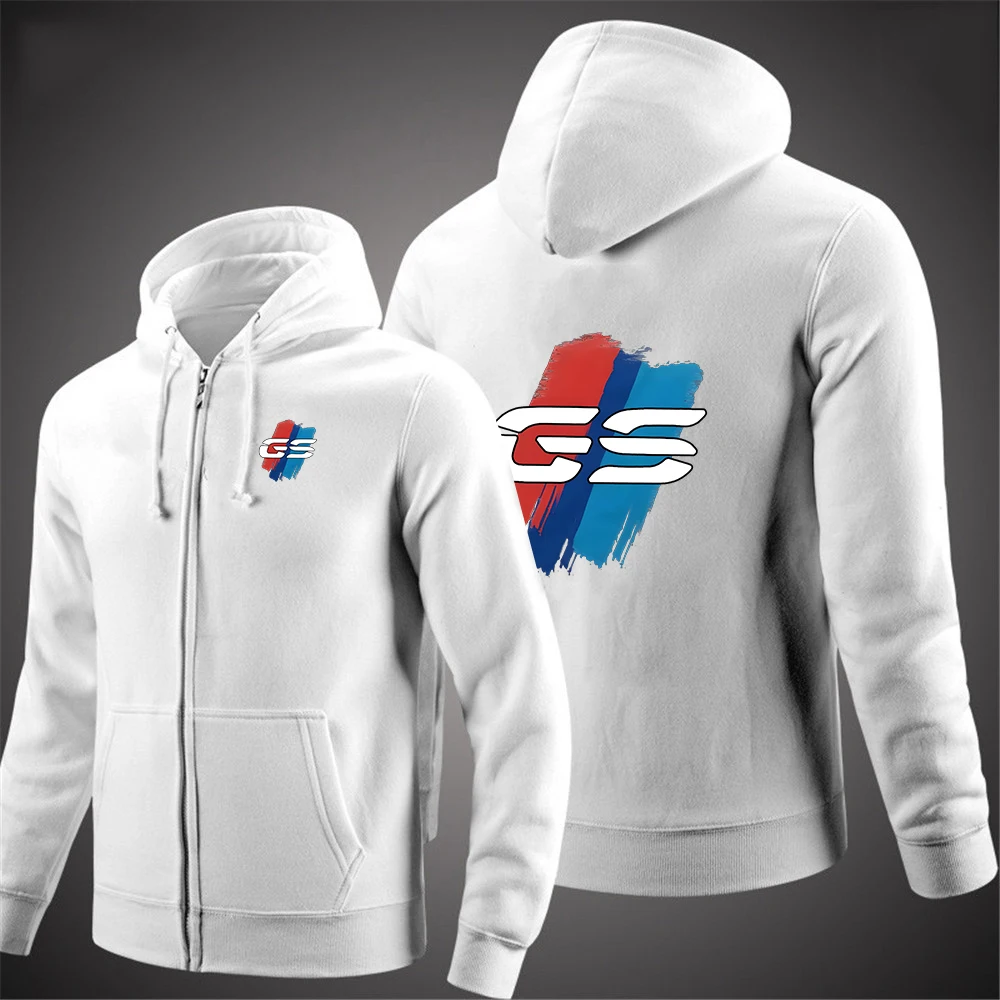 Gs Adventure Motorcycleherren-Kapuzenpullover, Einfarbig, Freizeitkleidung, Sweatshirts, Kapuzenpullover, Hautfreundlicher Mantel, Stilvolle Jacke Gs Adventure Motorcycleherren-Kapuzenpullover, Einfarbig, Freizeitkleidung, Sweatshirts, Kapuzenpullover, Hautfreundlicher Mantel, Stilvolle Jacke - Image 5