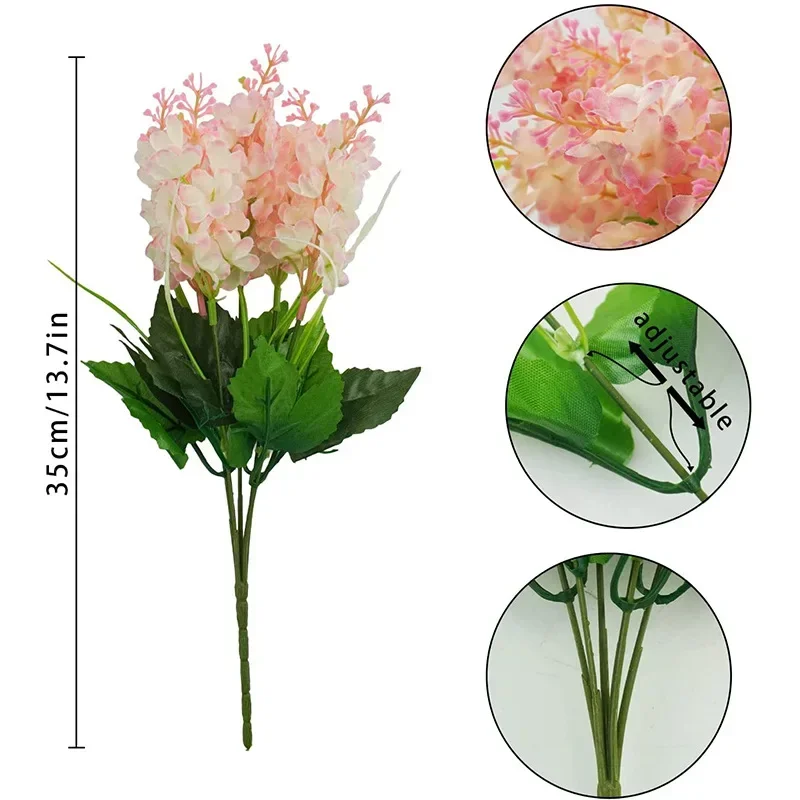 Outdoor Gefälschte Blumen Pflanzen Für Draußen Hängende Pflanzen Garten Veranda Fenster Box Home Hochzeit Dekor Künstliche Weiße Blumen Outdoor Gefälschte Blumen Pflanzen Für Draußen Hängende Pflanzen Garten Veranda Fenster Box Home Hochzeit Dekor Künstliche Weiße Blumen - Image 7