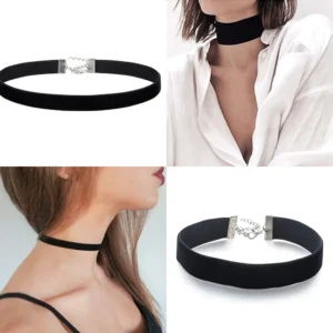 Goth-Halsketten aus schwarzem Samt, Gothic-Stil, Seil, Damen-Halsdekoration, 2025, Halsband, Schmuck am Halsband für Mädchen, Kpop