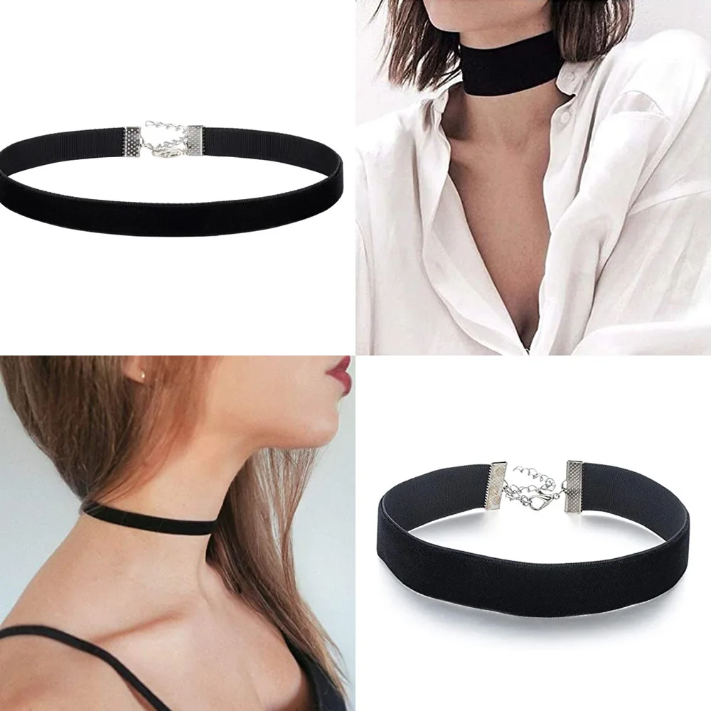 Goth-Halsketten Aus Schwarzem Samt, Gothic-Stil, Seil, Damen-Halsdekoration, 2025, Halsband, Schmuck Am Halsband Für Mädchen, Kpop Goth-Halsketten Aus Schwarzem Samt, Gothic-Stil, Seil, Damen-Halsdekoration, 2025, Halsband, Schmuck Am Halsband Für Mädchen, Kpop