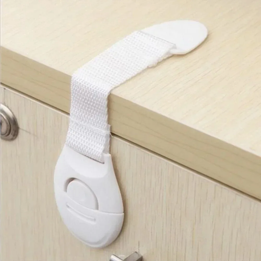 10Pcs Lot For Baby Furniture Door Drawer Lock Refrigerator Safety Locks Child Proof Infant Protector Brown Cabinet Safety Lock 10Pcs Lot For Baby Furniture Door Drawer Lock Refrigerator Safety Locks Child Proof Infant Protector Brown Cabinet Safety Lock - Image 2