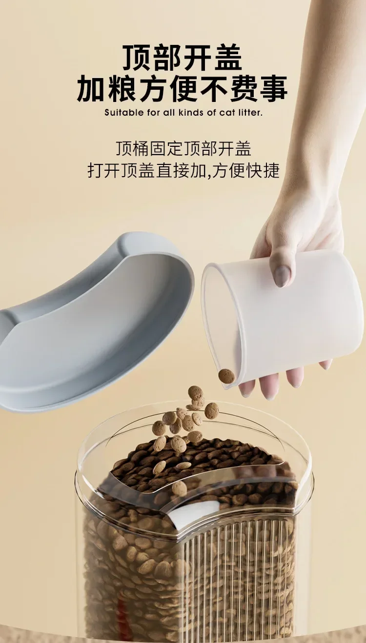 4L Large Capacity Automatic Pet Feeder Waterer Combo Cat Dog Bowl Plastic Feeding Dish Household Indoor Pet Feeding Supplies 4L Large Capacity Automatic Pet Feeder Waterer Combo Cat Dog Bowl Plastic Feeding Dish Household Indoor Pet Feeding Supplies - Image 16