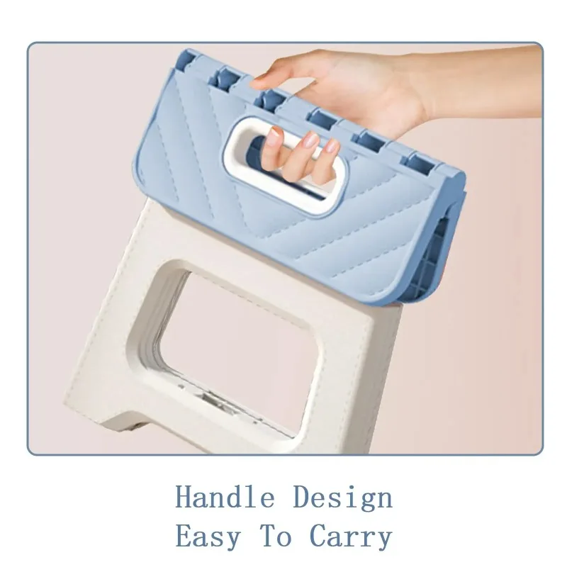 Plastic Folding Stool Adult Low Stool Children'S Small Stool Outdoor Camping Portable Fishing Stool Bathroom Stool Foldable Plastic Folding Stool Adult Low Stool Children'S Small Stool Outdoor Camping Portable Fishing Stool Bathroom Stool Foldable - Image 4