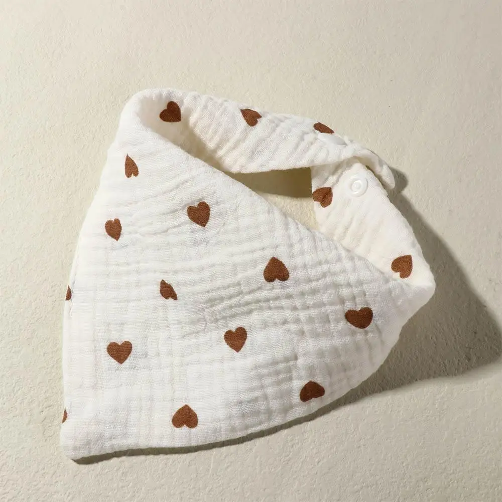 Baby Drool Bibs Printing Baby Muslin Bibs Cotton Solid Color Saliva Towel Ruffle Snap Button Burp Cloths Newbron Baby Drool Bibs Printing Baby Muslin Bibs Cotton Solid Color Saliva Towel Ruffle Snap Button Burp Cloths Newbron - Image 14
