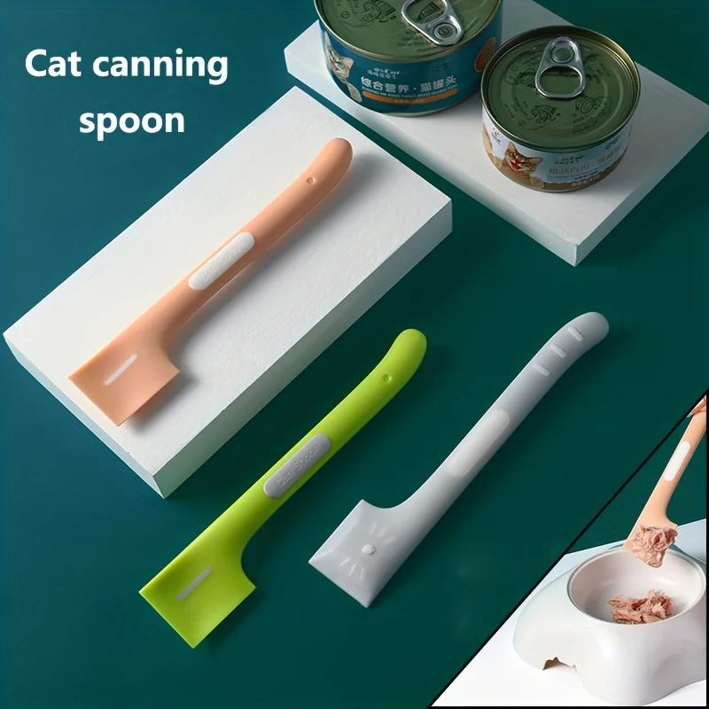 Cat Canning Spoon Dog Wet Food Pet Feeding Stir Long-Handled Cat Spoon Can Open Lid Pet Canning Spoon Cat Canning Spoon Dog Wet Food Pet Feeding Stir Long-Handled Cat Spoon Can Open Lid Pet Canning Spoon - Image 3