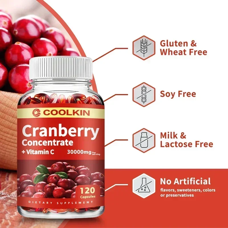 Cranberry - Urinary Tract Ut Cleanse &Amp; Bladder Health, Gut Health, Immunity - With Vitamin C Cranberry - Urinary Tract Ut Cleanse &Amp; Bladder Health, Gut Health, Immunity - With Vitamin C - Image 4