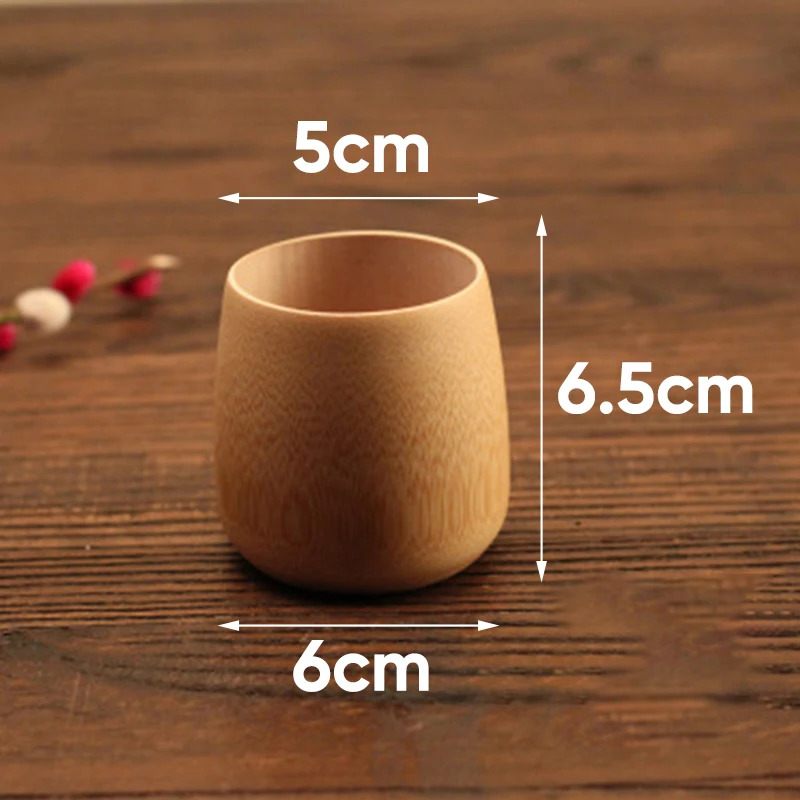 Bambusbecher Im Japanischen Stil, Natürlicher Bambus, Geschnitzte Wassertasse, Tee, Bier, Kaffee, Saft, Trinkbecher, Handgefertigte Holztasse Bambusbecher Im Japanischen Stil, Natürlicher Bambus, Geschnitzte Wassertasse, Tee, Bier, Kaffee, Saft, Trinkbecher, Handgefertigte Holztasse - Image 2